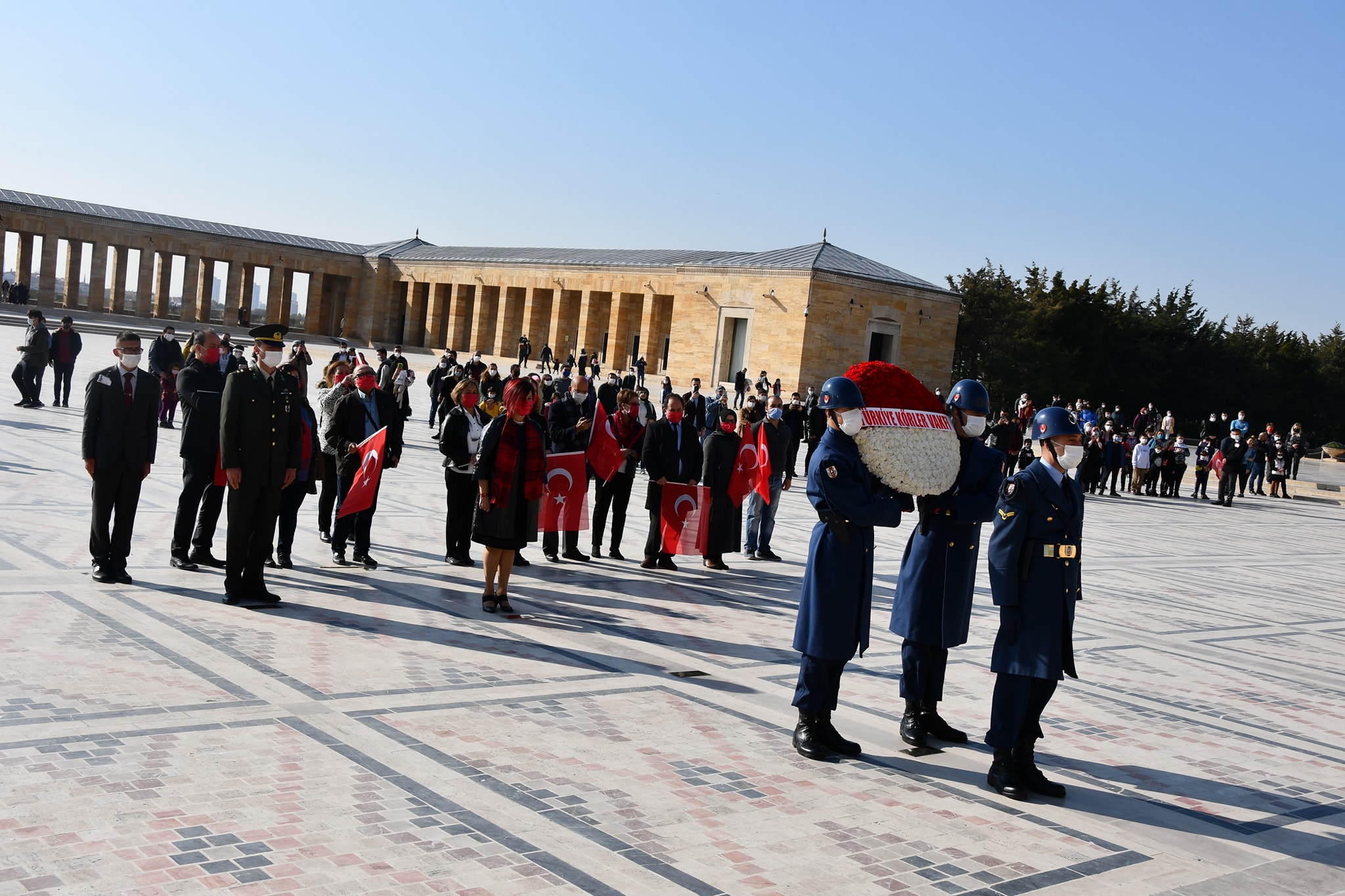 Anıtkabir ziyaretinden fotoğraf